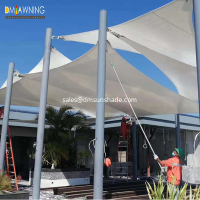 Polyester Sun Shade Sail Waterproof Shade Sails Outdoor Sun Shade
