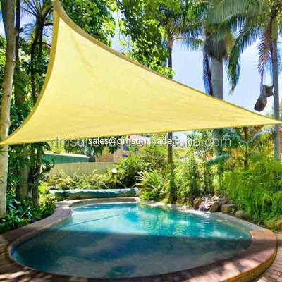 Polyester Sun Shade Sail Waterproof Shade Sails Outdoor Sun Shade