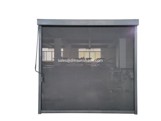 外ドア ウィンドウシール マニュアル クランクローラー ザップ 防風ブラインド