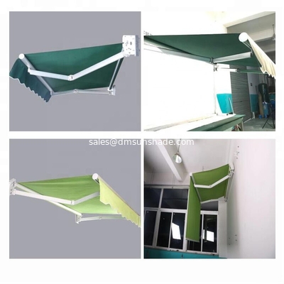 Aluminum Outdoor Open Waterproof Retractable Awning 3x2.5m